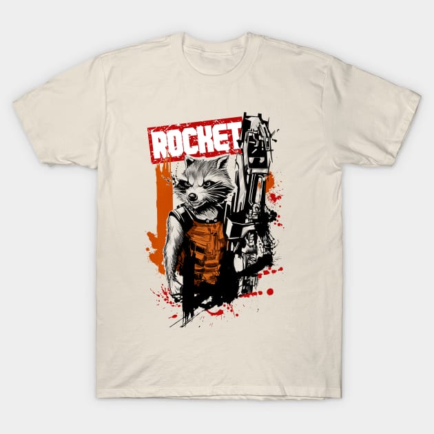 Rocket Exclusive Art T-Shirt by Helm Store